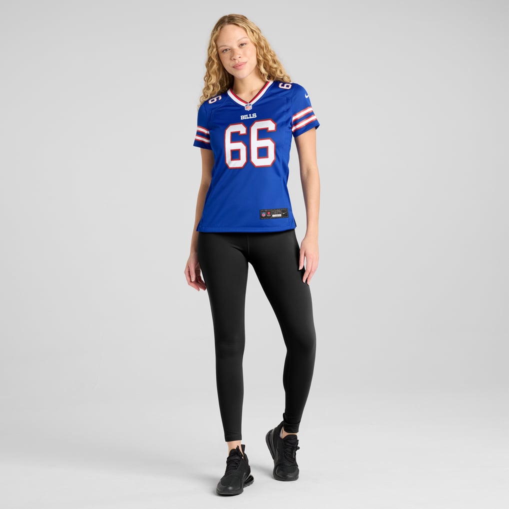 Women's Buffalo Bills Connor McGovern Nike Royal Game Player Jersey - Image 5