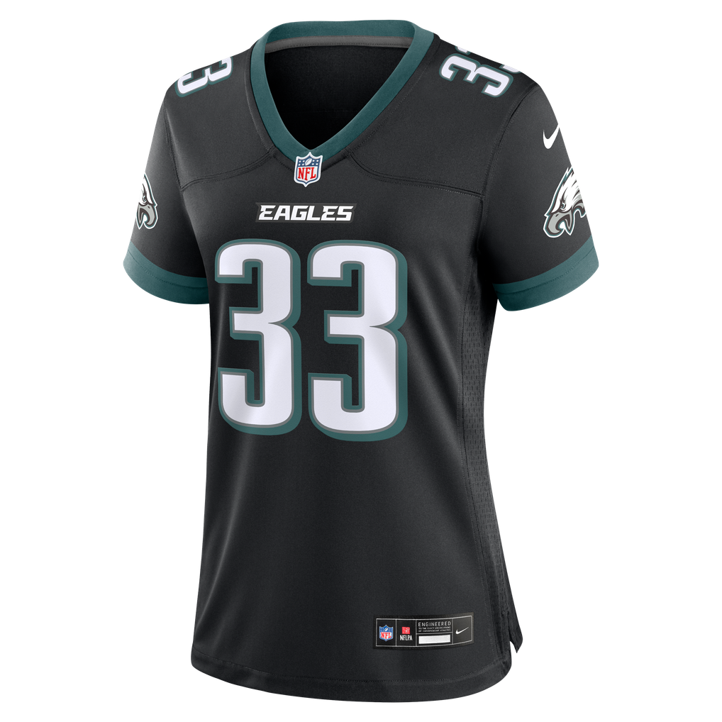 Women's Philadelphia Eagles Cooper DeJean Nike  Black Alternate Game Jersey - Image 3