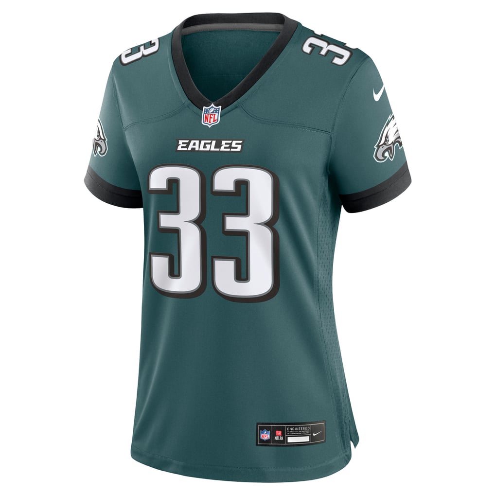 Women's Philadelphia Eagles Cooper DeJean Nike  Midnight Green Team Game Jersey - Image 3