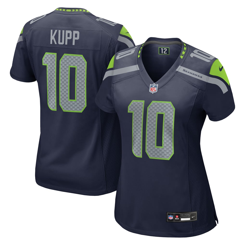 Women's Seattle Seahawks Cooper Kupp Nike  College Navy Team Game Jersey - Image 2