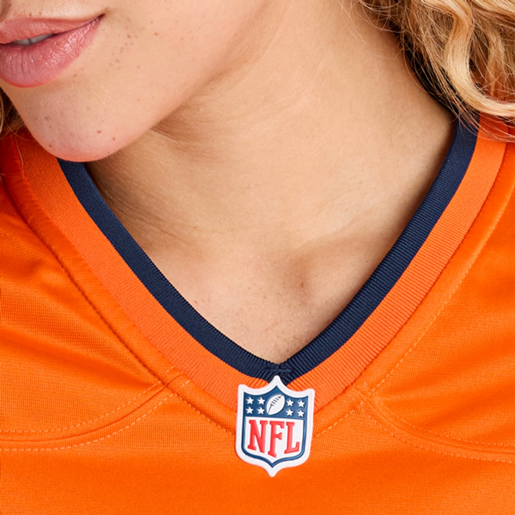 Women's Denver Broncos Courtland Sutton Nike Orange Team Game Jersey - Image 9