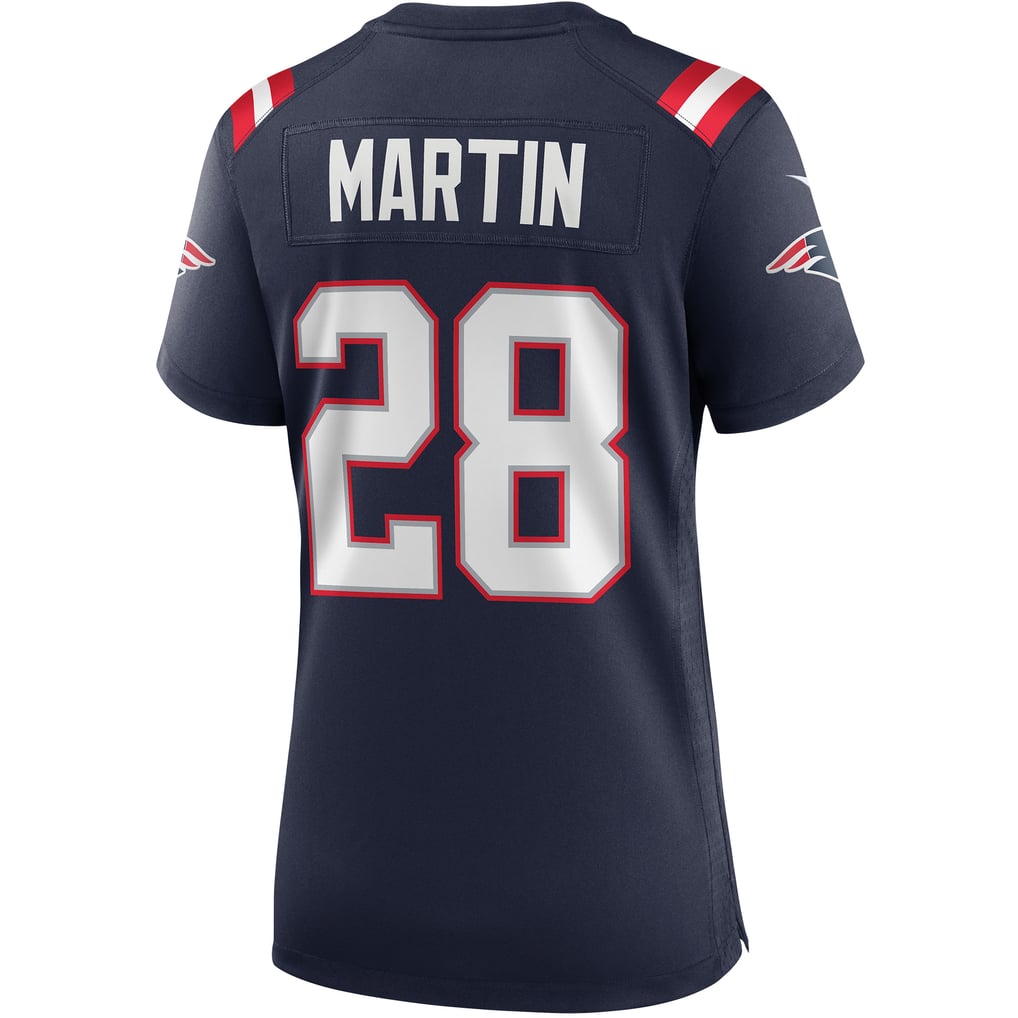 Women's New England Patriots Curtis Martin Nike Navy Game Retired Player Jersey - Image 4