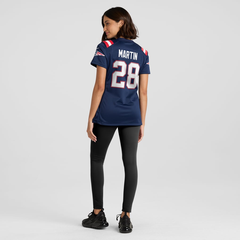 Women's New England Patriots Curtis Martin Nike Navy Game Retired Player Jersey - Image 6