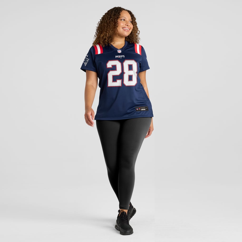 Women's New England Patriots Curtis Martin Nike Navy Game Retired Player Jersey - Image 7