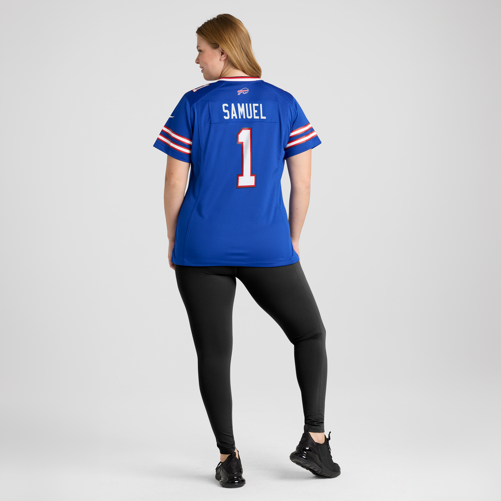 Women's Buffalo Bills Curtis Samuel Nike  Royal  Game Jersey - Image 8