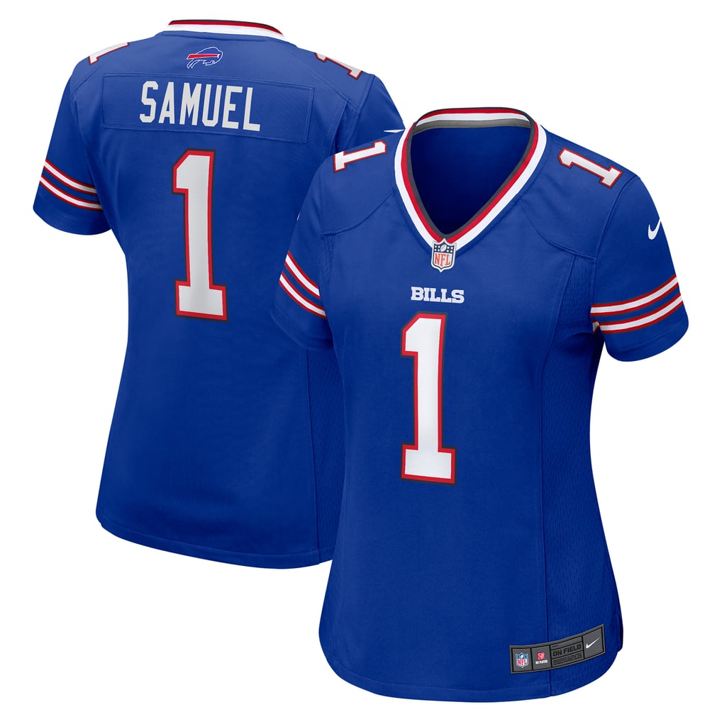Women's Buffalo Bills Curtis Samuel Nike  Royal  Game Jersey - Image 1