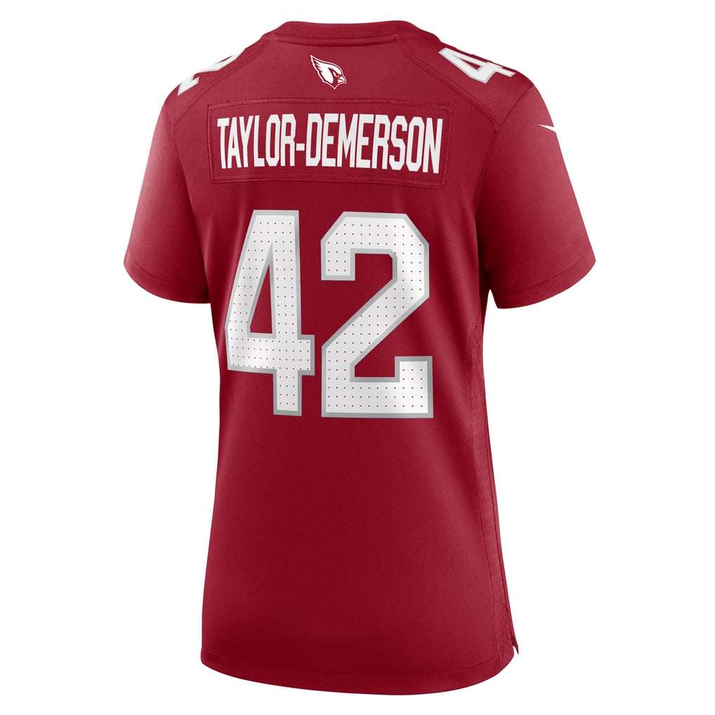 Women's Arizona Cardinals Dadrion Taylor-Demerson Nike  Cardinal  Game Jersey - Image 4