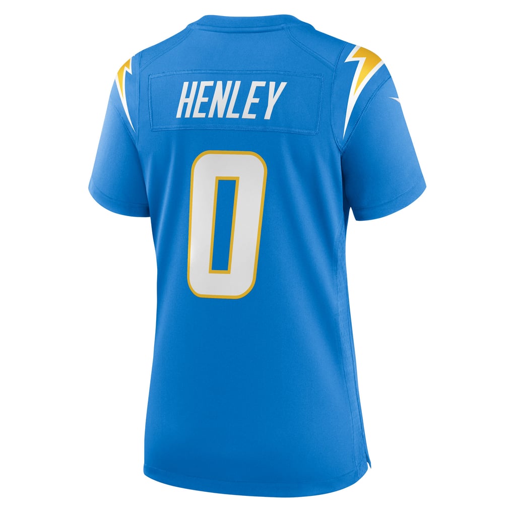 Women's Los Angeles Chargers Daiyan Henley Nike Powder Blue Team Game Jersey - Image 4