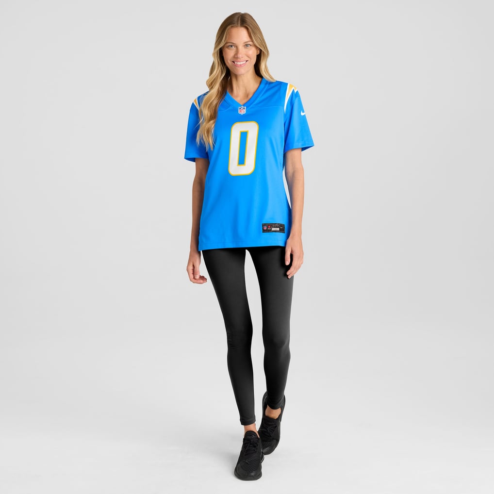 Women's Los Angeles Chargers Daiyan Henley Nike Powder Blue Team Game Jersey - Image 5