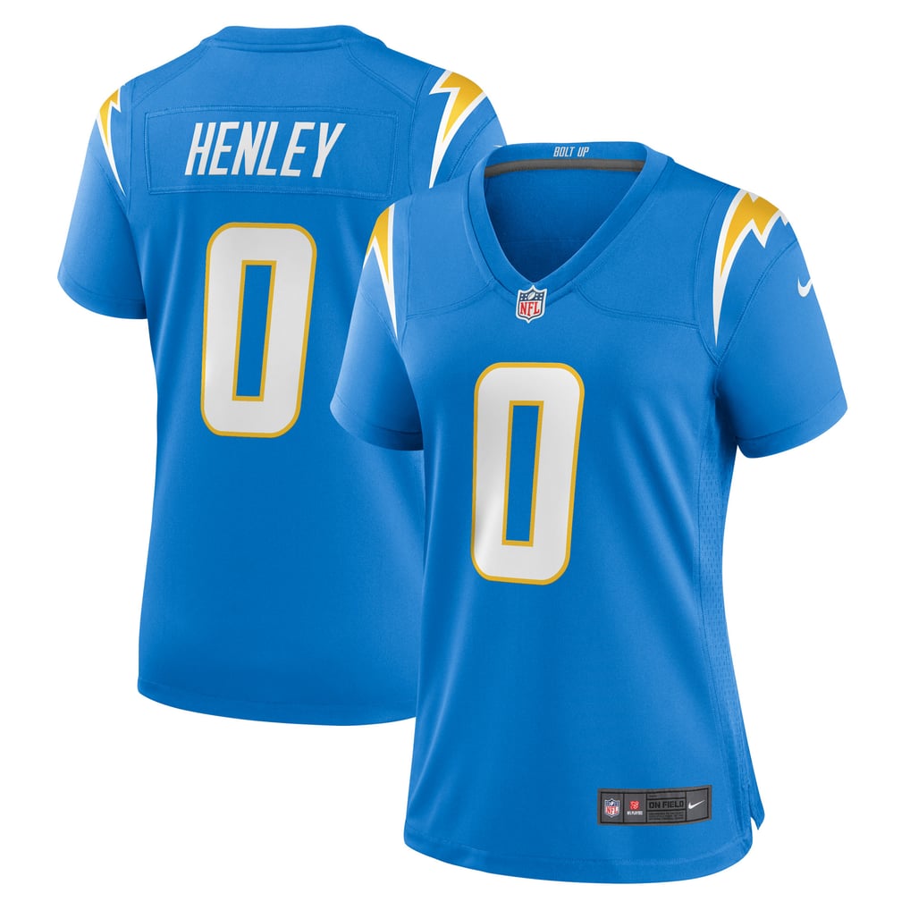 Women's Los Angeles Chargers Daiyan Henley Nike Powder Blue Team Game Jersey - Image 1