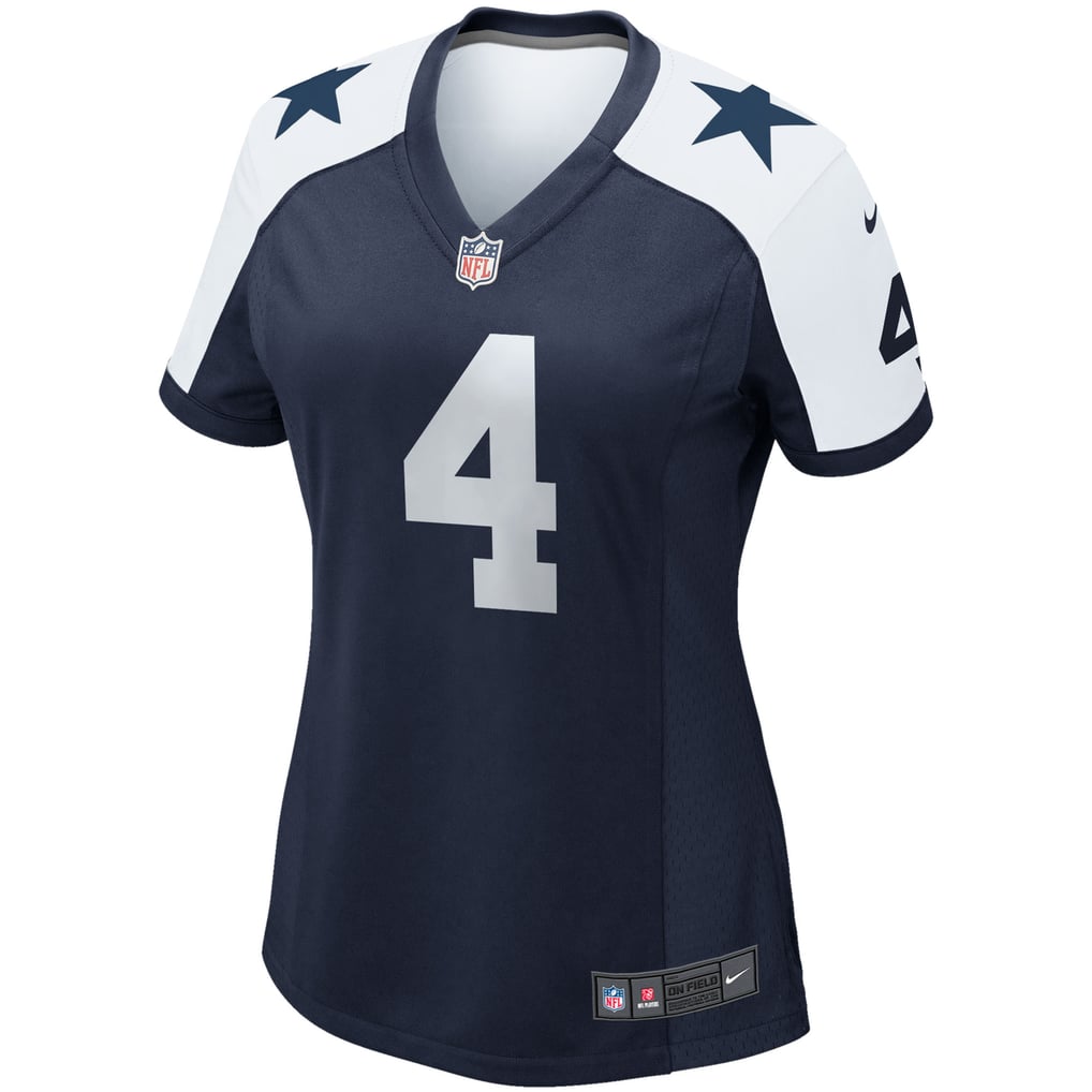 Women's Dallas Cowboys Dak Prescott Nike Navy Alternate Game Team Jersey - Image 3