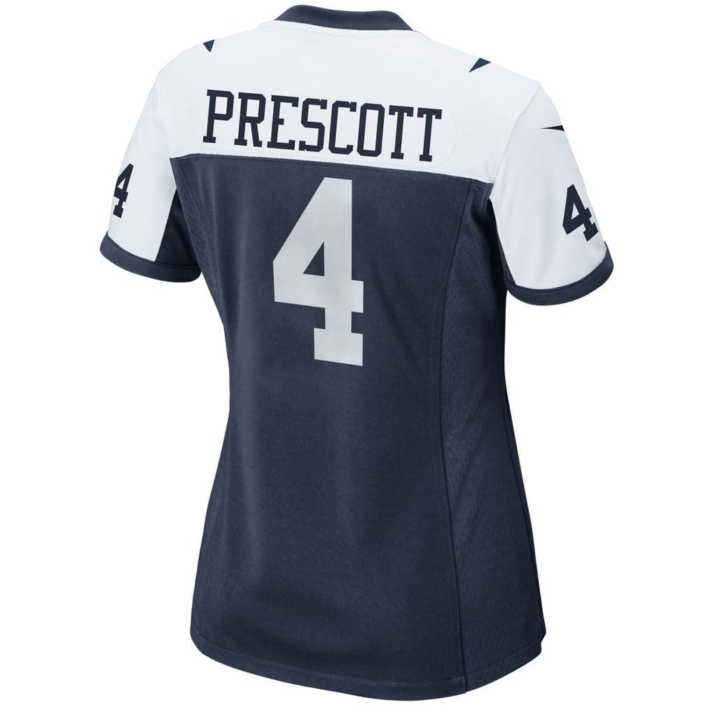 Women's Dallas Cowboys Dak Prescott Nike Navy Alternate Game Team Jersey - Image 4