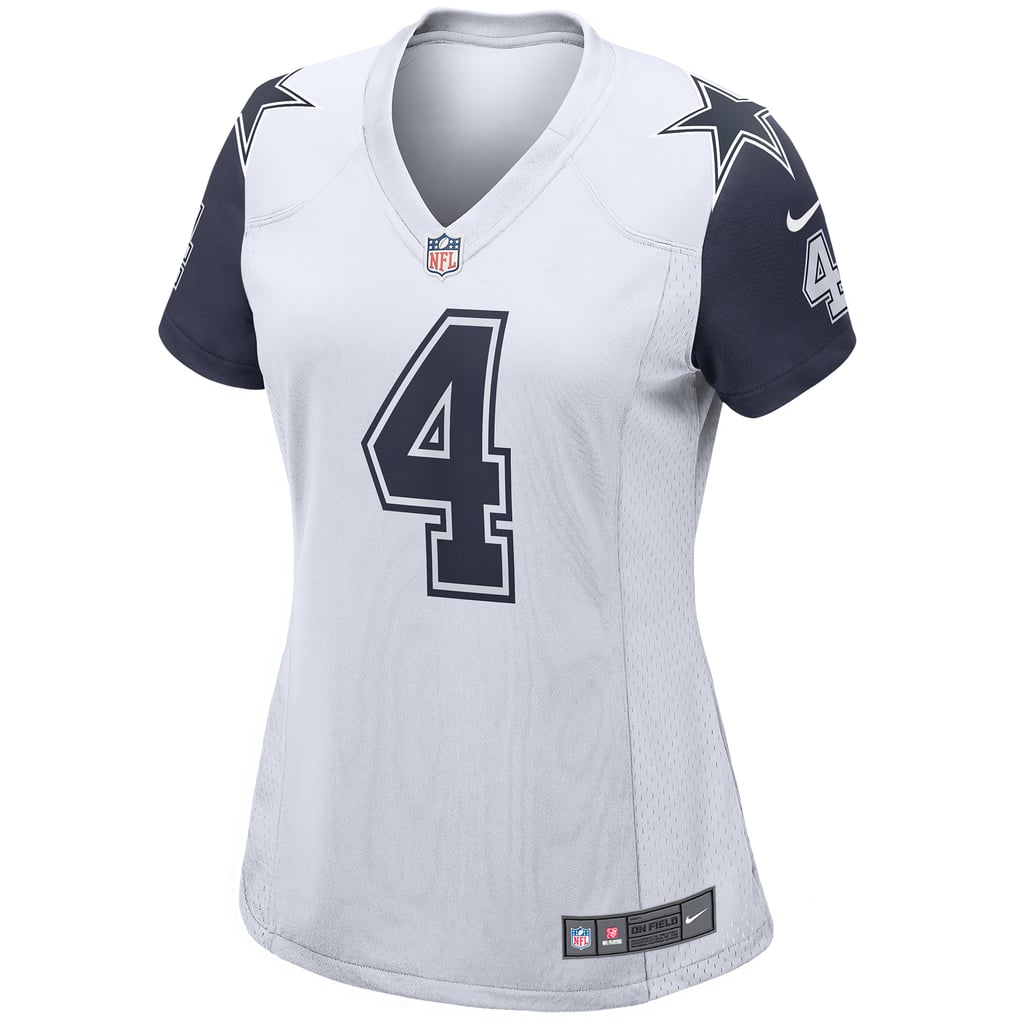 Women's Dallas Cowboys Dak Prescott Nike White Alternate Game Jersey - Image 3