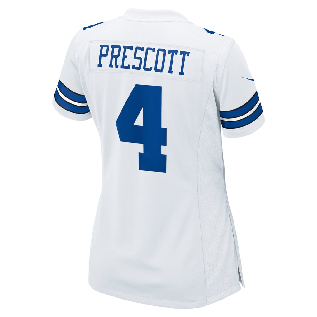 Women's Dallas Cowboys Dak Prescott Nike White Team Game Jersey - Image 4