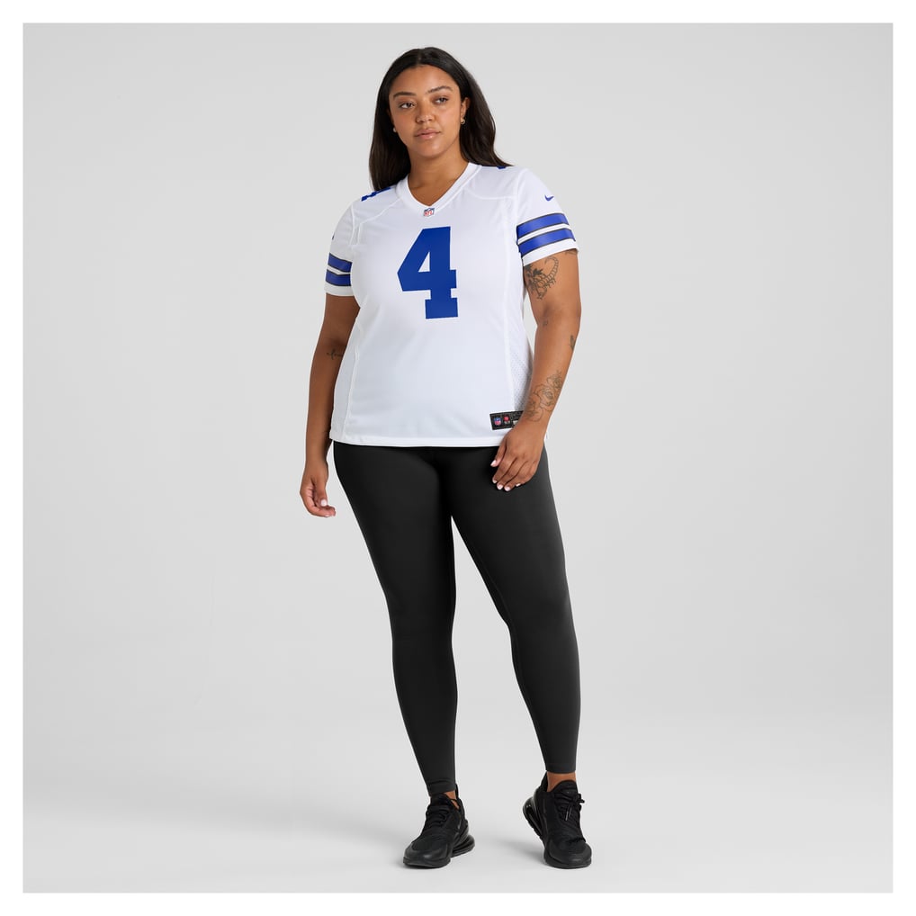 Women's Dallas Cowboys Dak Prescott Nike White Team Game Jersey - Image 7