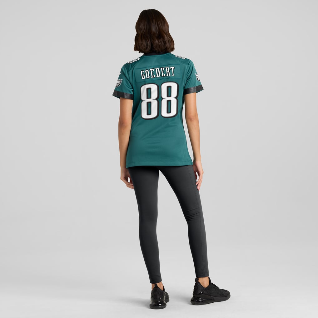 Women's Philadelphia Eagles Dallas Goedert Nike Midnight Green Team Game Jersey - Image 6