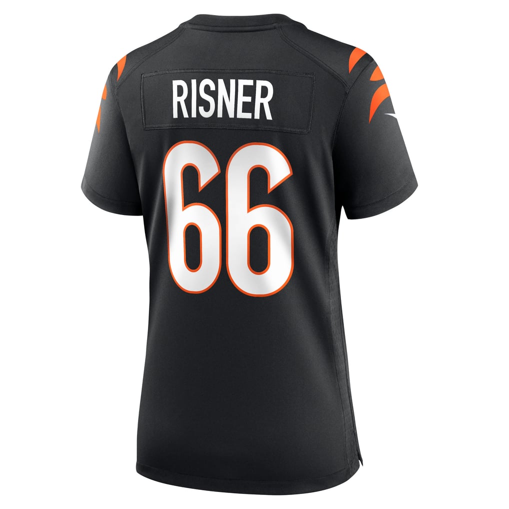 Women's Cincinnati Bengals Dalton Risner Nike Black Team Game Jersey - Image 4