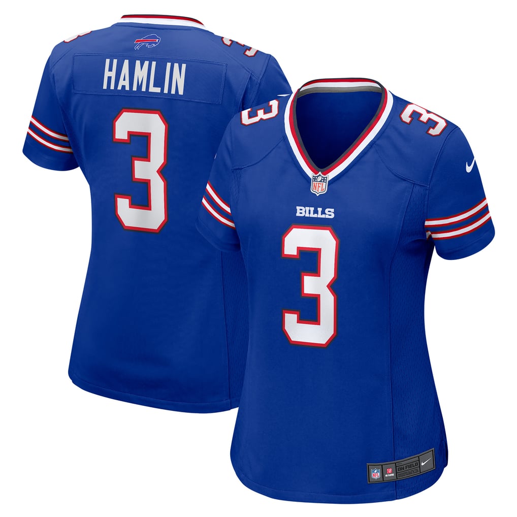 Women's Buffalo Bills Damar Hamlin Nike Royal Game Jersey - Image 2