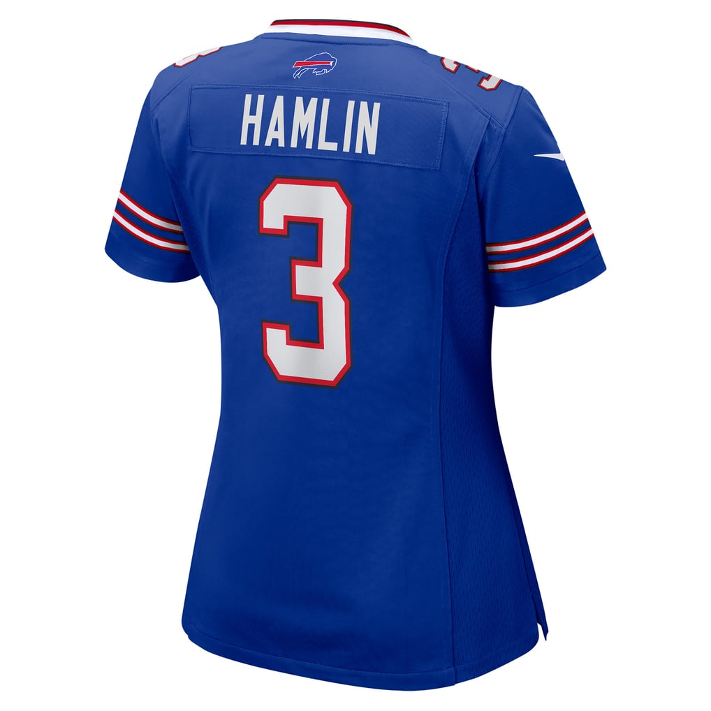 Women's Buffalo Bills Damar Hamlin Nike Royal Game Jersey - Image 4