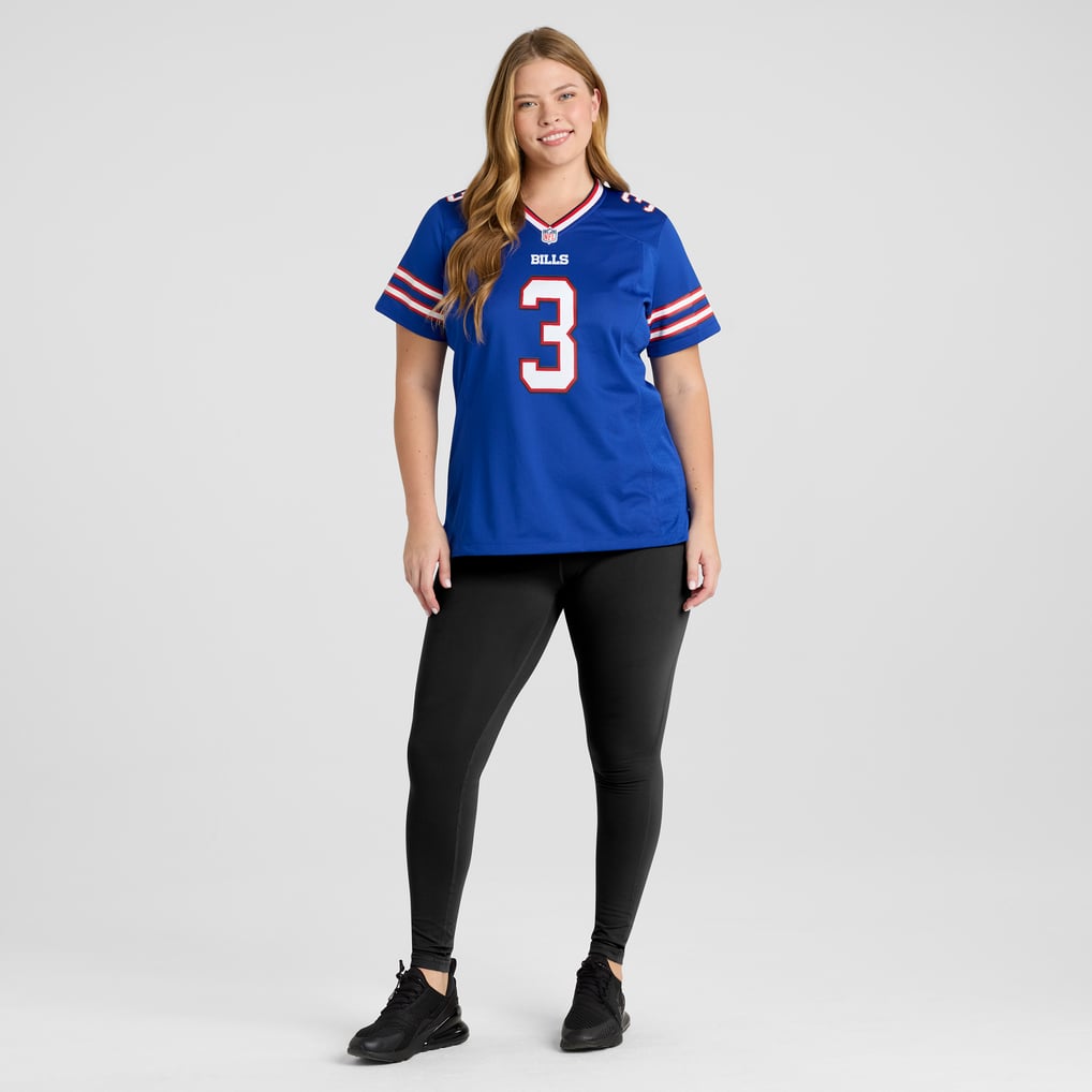 Women's Buffalo Bills Damar Hamlin Nike Royal Game Jersey - Image 7