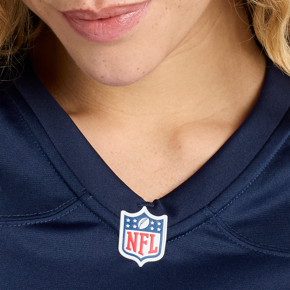 Women's New England Patriots Dametrious Crownover Nike Navy Team Game Jersey - Image 9