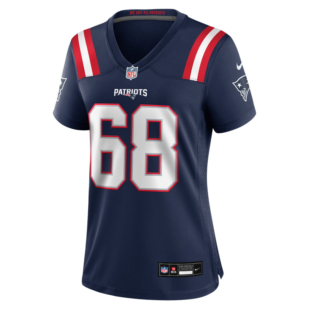 Women's New England Patriots Dametrious Crownover Nike Navy Team Game Jersey - Image 7