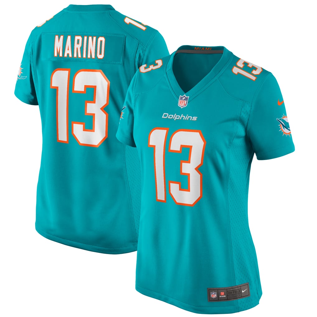 Women's Miami Dolphins Dan Marino Nike Aqua Game Retired Player Jersey - Image 2