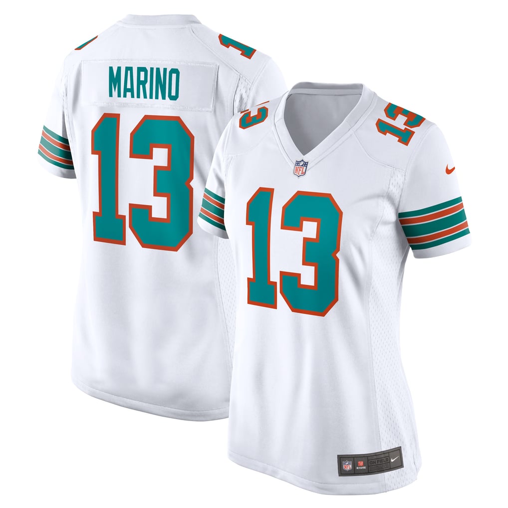 Women's Miami Dolphins Dan Marino Nike White Retired Player Jersey - Image 1