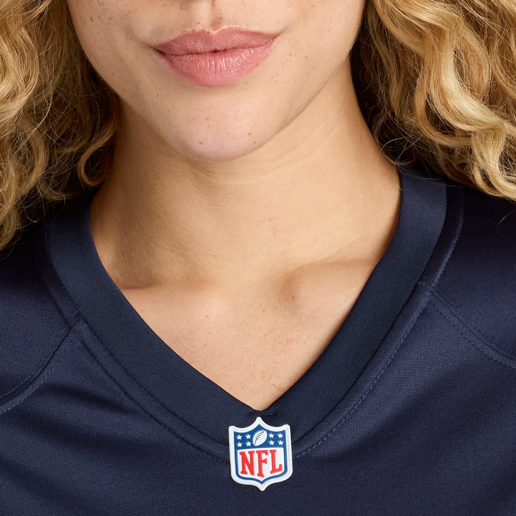 Women's Chicago Bears D'Andre Swift Nike Navy Game Jersey - Image 9