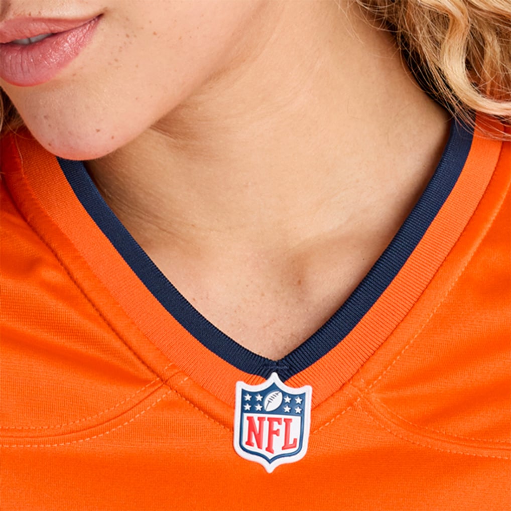 Women's Denver Broncos Dane Key Nike Orange Team Game Jersey - Image 9