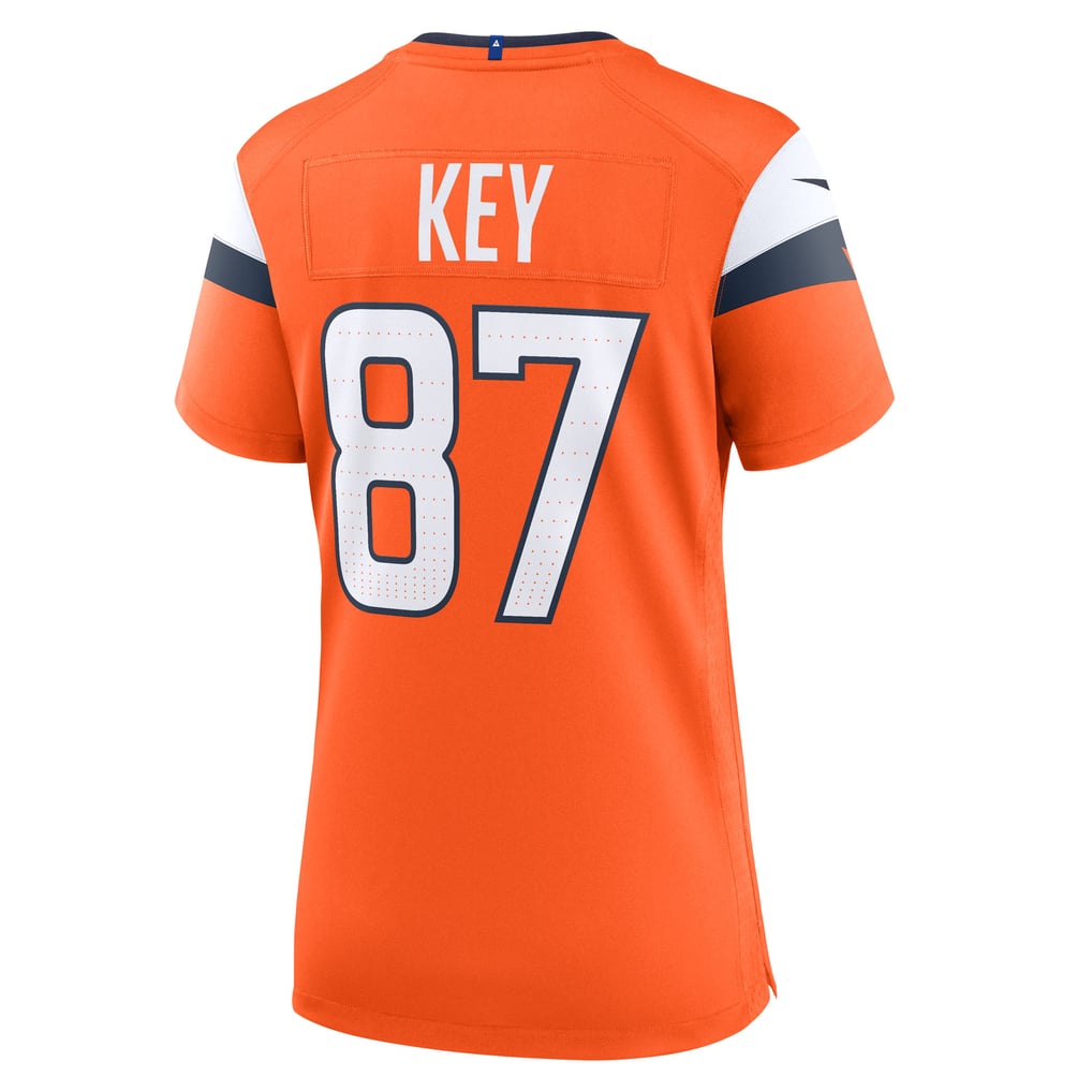 Women's Denver Broncos Dane Key Nike Orange Team Game Jersey - Image 8