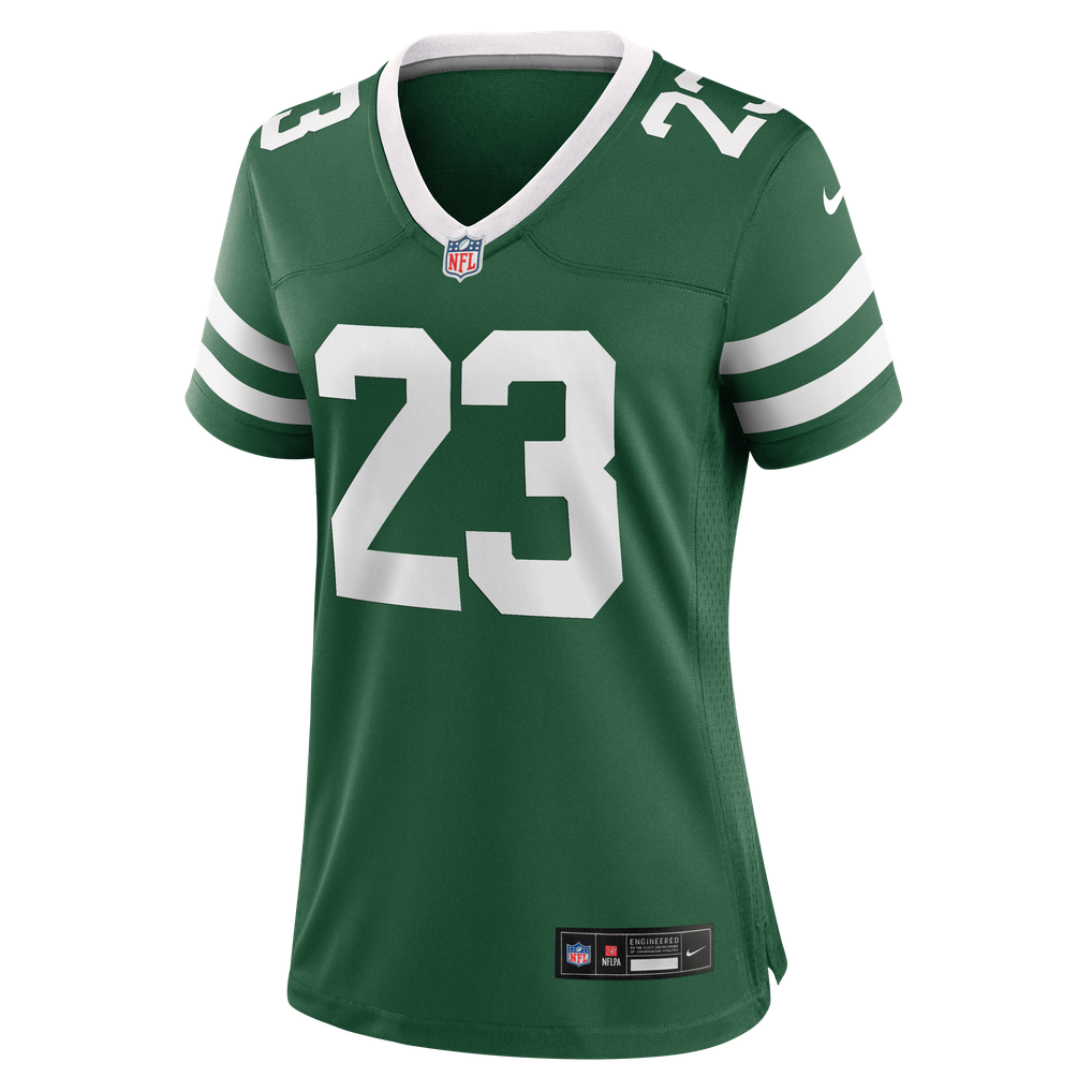 Women's New York Jets D'Angelo Ponds Nike Legacy Green Team Game Jersey - Image 7