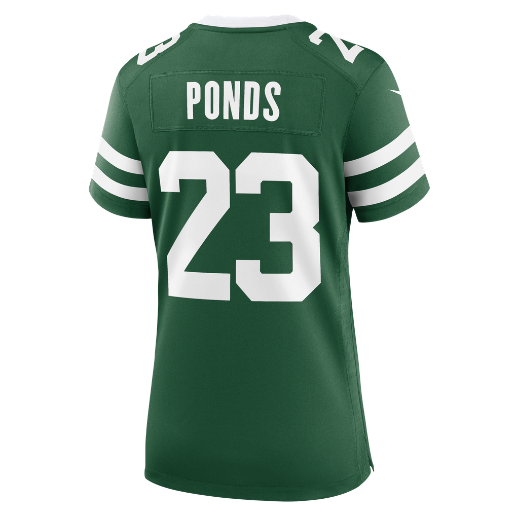 Women's New York Jets D'Angelo Ponds Nike Legacy Green Team Game Jersey - Image 8