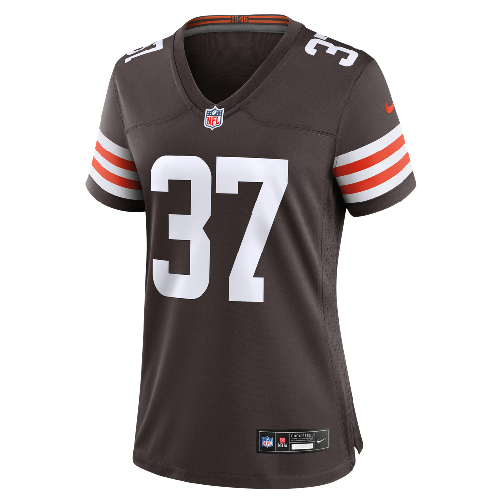Women's Cleveland Browns D'Angelo Ross Nike Brown Team Game Jersey - Image 7