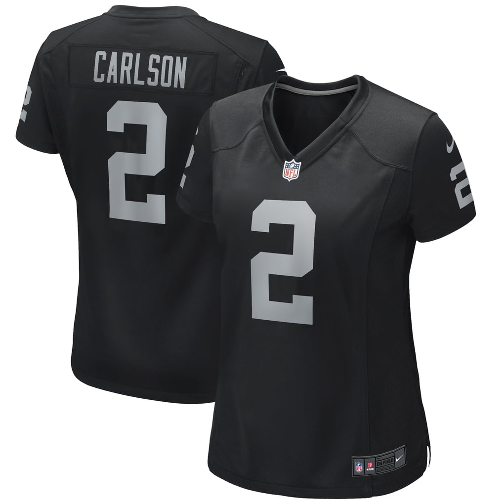 Women's Las Vegas Raiders Daniel Carlson Nike Black Player Game Jersey - Image 2