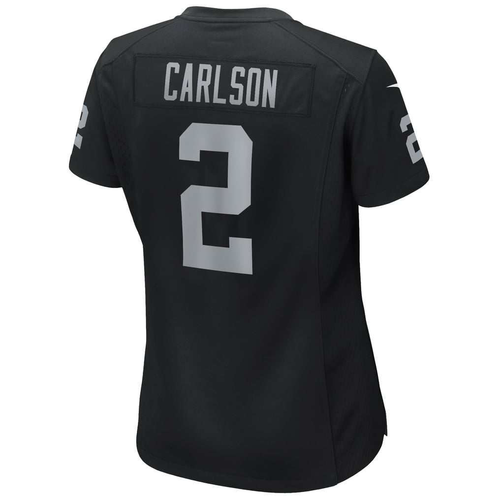Women's Las Vegas Raiders Daniel Carlson Nike Black Player Game Jersey - Image 4