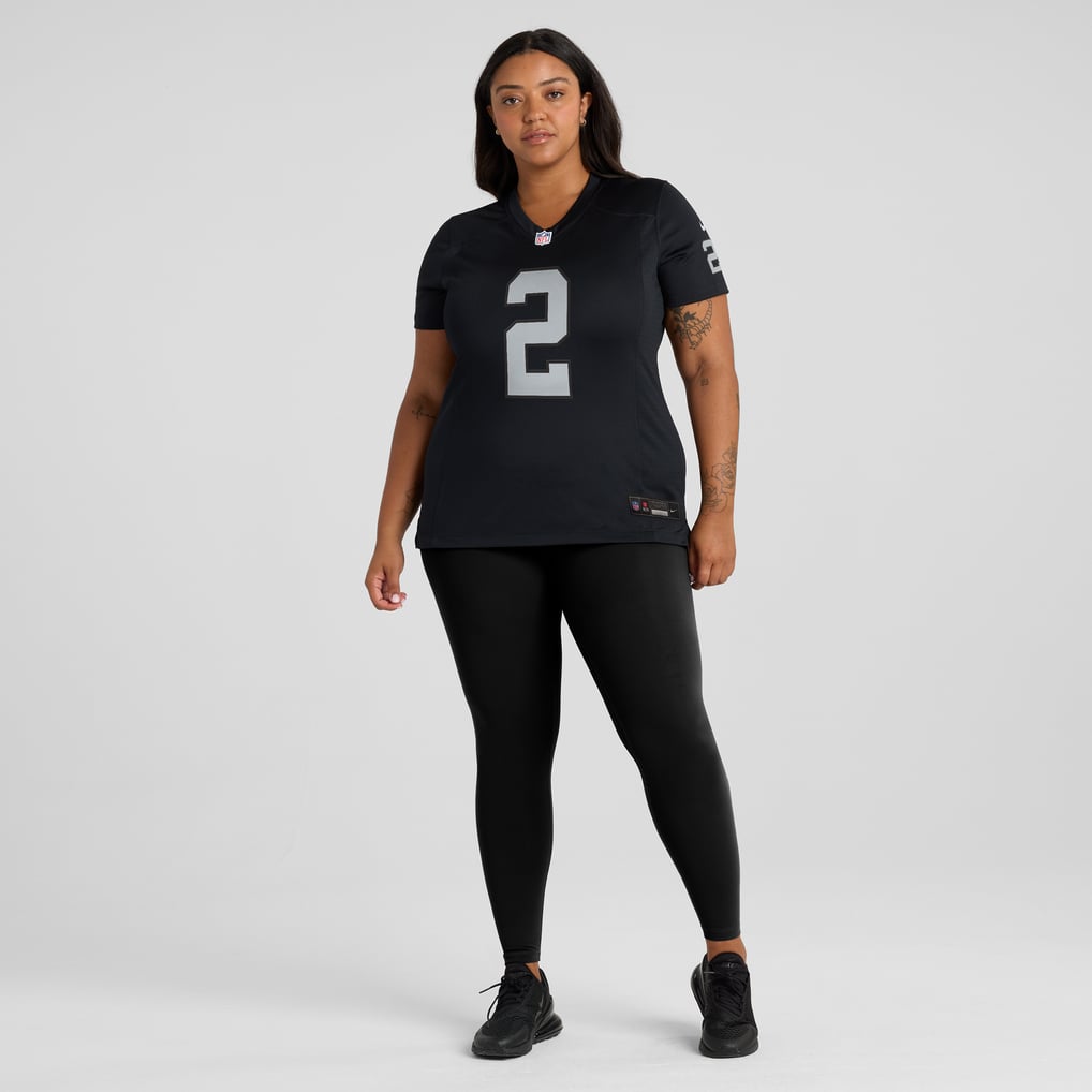 Women's Las Vegas Raiders Daniel Carlson Nike Black Player Game Jersey - Image 7