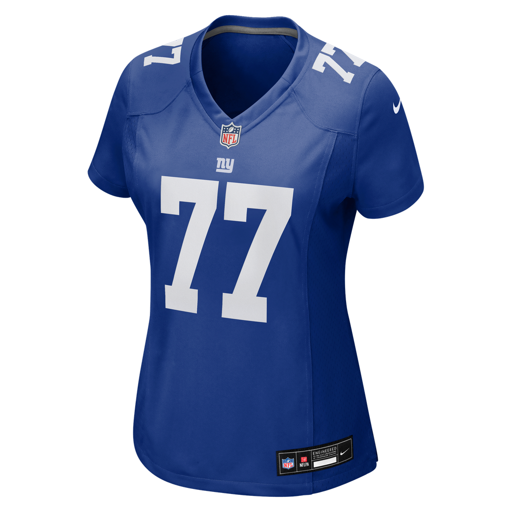 Women's New York Giants Daniel Faalele Nike Royal Team Game Jersey - Image 7