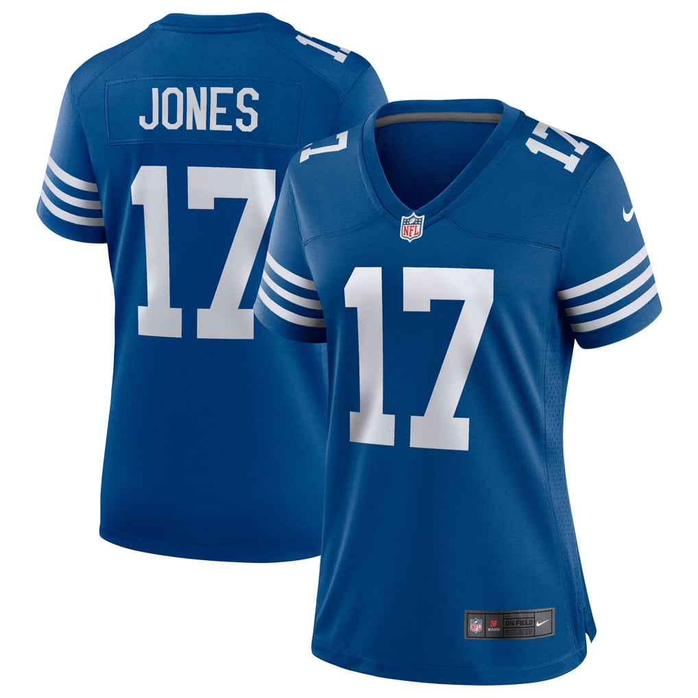 Women's Indianapolis Colts Daniel Jones Nike  Royal Alternate  Game Jersey - Image 1