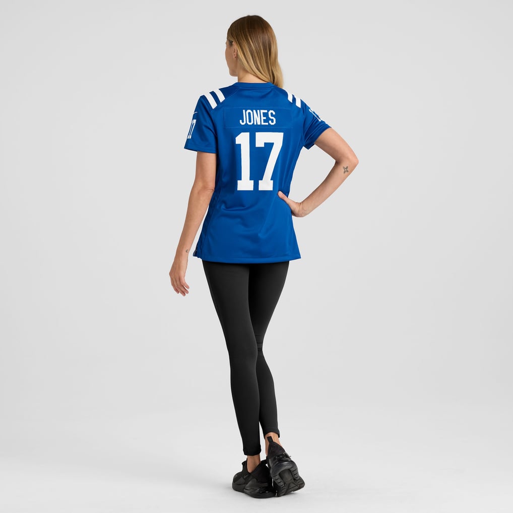 Women's Indianapolis Colts Daniel Jones Nike  Royal Team Game Jersey - Image 6