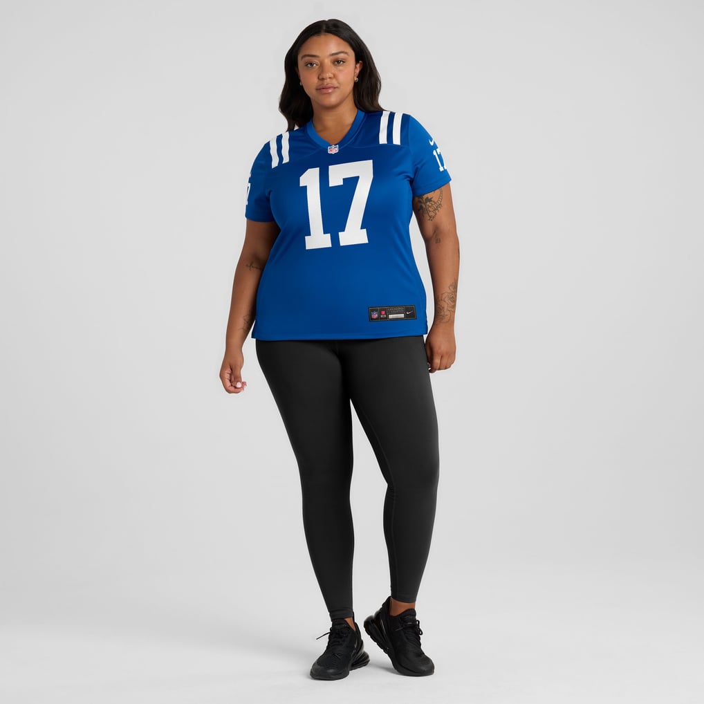 Women's Indianapolis Colts Daniel Jones Nike  Royal Team Game Jersey - Image 7