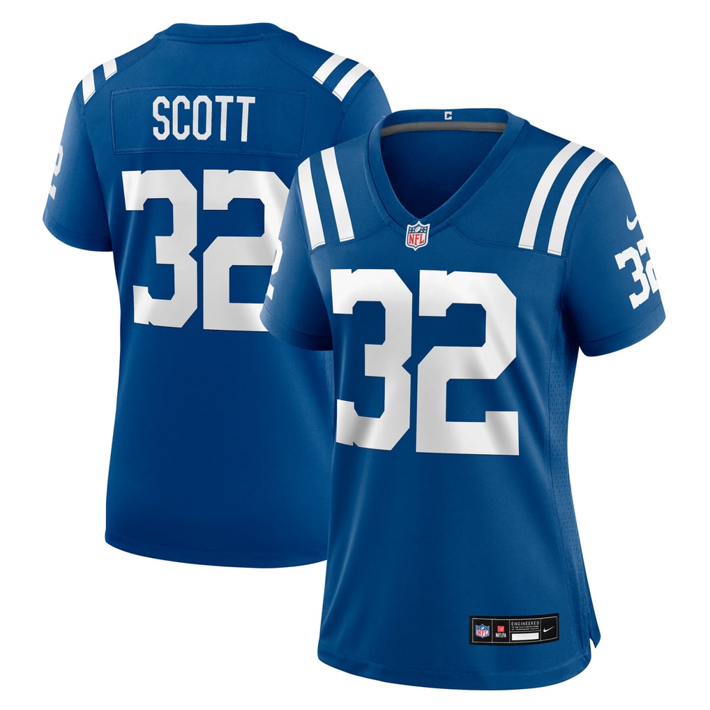 Women's Indianapolis Colts Daniel Scott Nike  Royal Team Game Jersey - Image 1