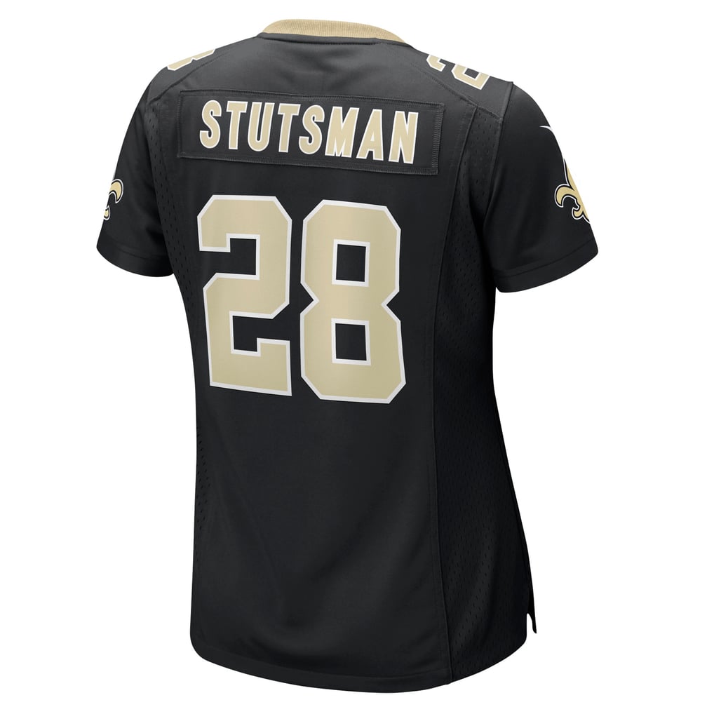 Women's New Orleans Saints Danny Stutsman Nike  Black Team Game Jersey - Image 4