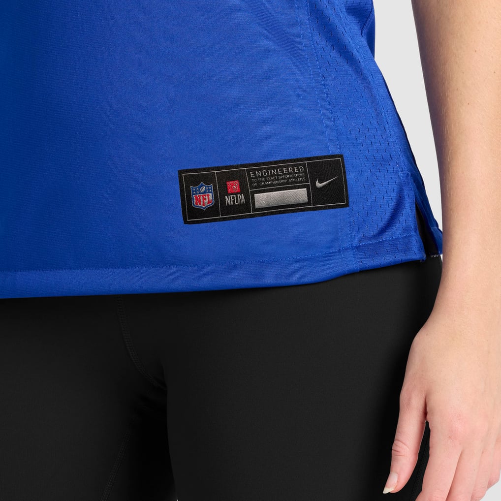 Women's Buffalo Bills DaQuan Jones Nike Royal Game Player Jersey - Image 10