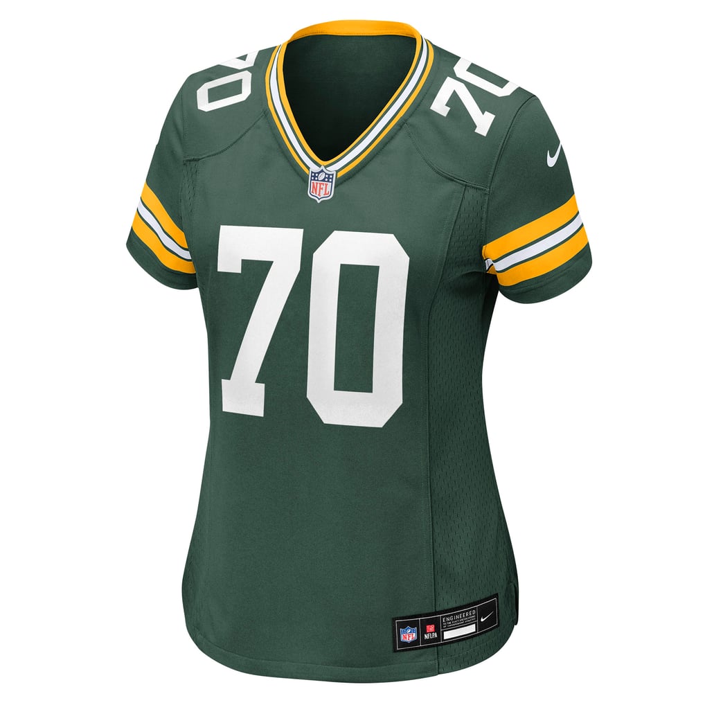 Women's Green Bay Packers Darian Kinnard Nike  Green Team Game Jersey - Image 3