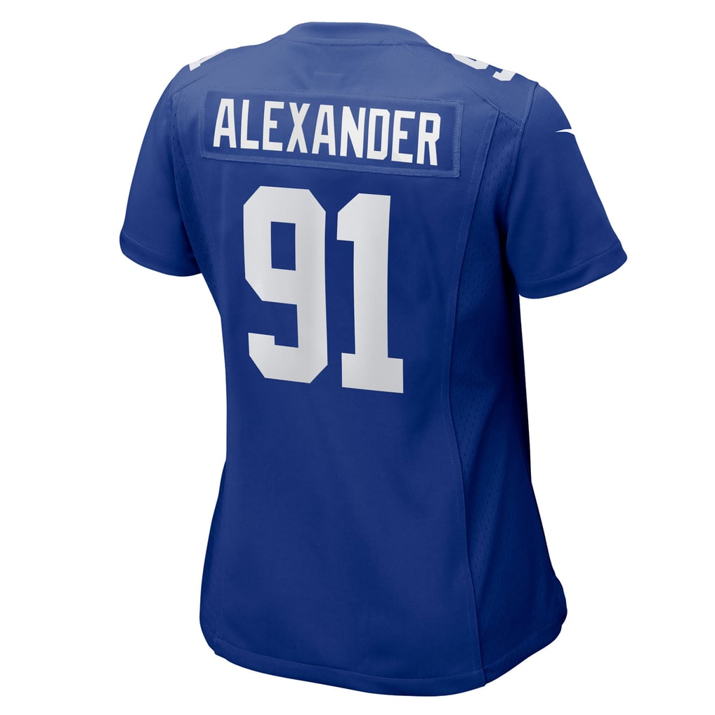 Women's New York Giants Darius Alexander Nike  Royal Team Game Jersey - Image 4