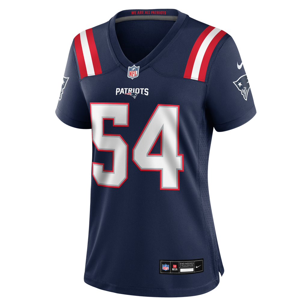 Women's New England Patriots Darius Muasau Nike Navy Team Game Jersey - Image 7