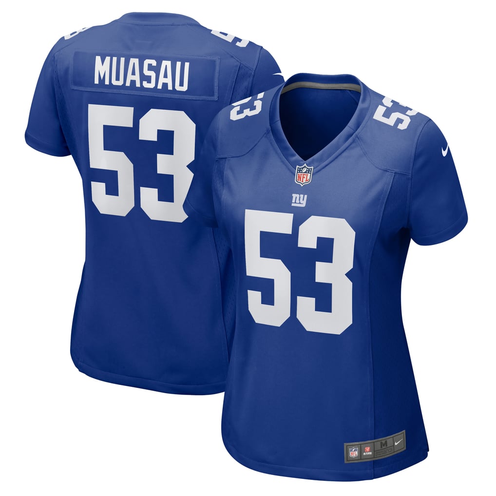 Women's New York Giants Darius Muasau Nike  Royal  Game Jersey - Image 1