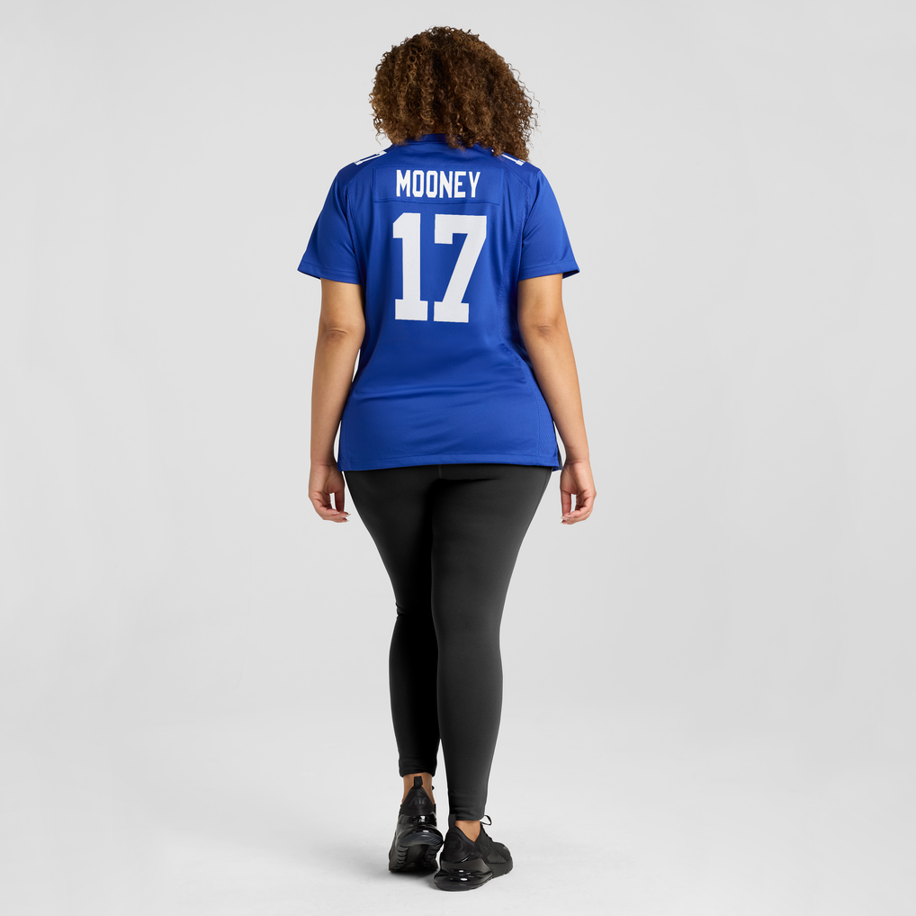 Women's New York Giants Darnell Mooney Nike Royal Team Game Jersey - Image 6