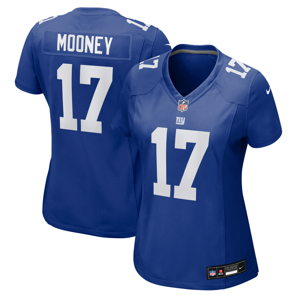 Women's New York Giants Darnell Mooney Nike Royal Team Game Jersey - Image 1